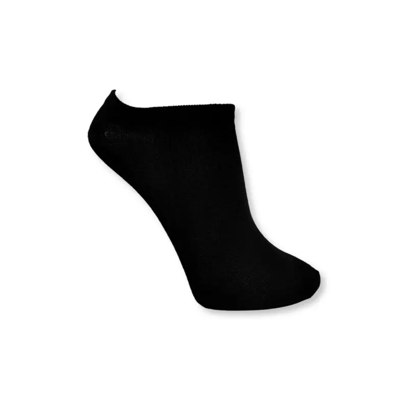 Unisex Black Crew Socks 1 Pair