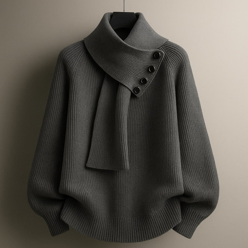 Elena Rib-Knit Sweater