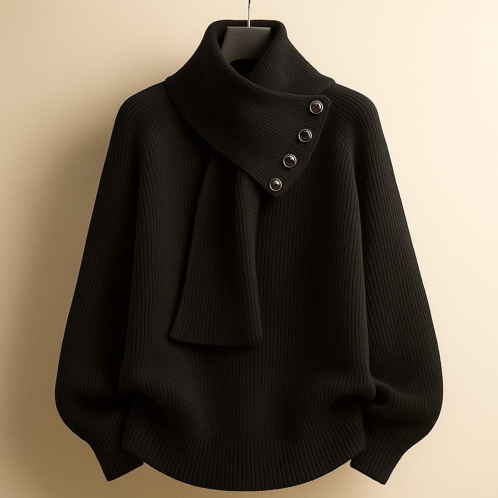 Elena Rib-Knit Sweater