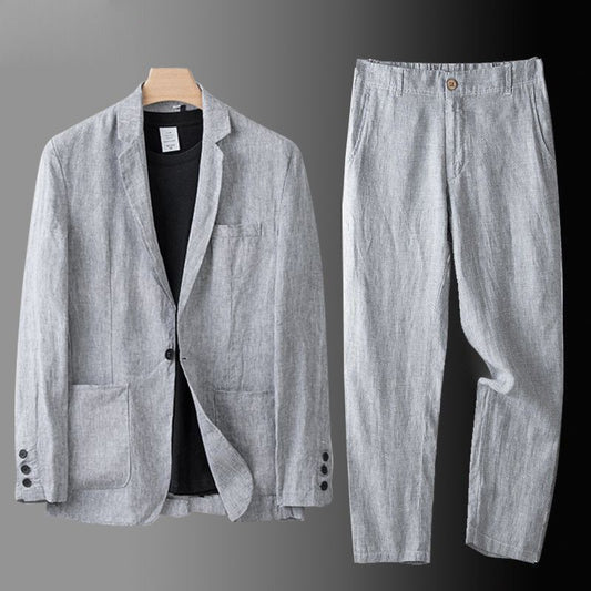 Sandro Linen Suit Set
