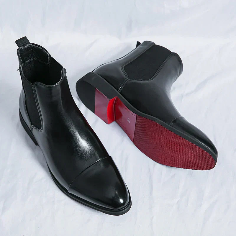 Joaquin | Men's Chelsea Pull-On Dress Boots